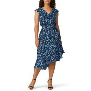 Parker Blue Brynlee Dress Size XL with Fabric Pull